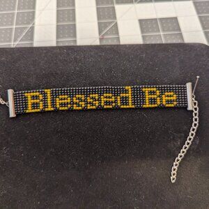 Black/Yellow Wiccan Bracelet